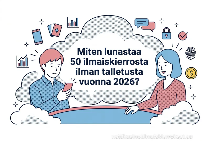 Miten lunastaa 50 ilmaiskierrosta ilman talletusta vuonna 2026?